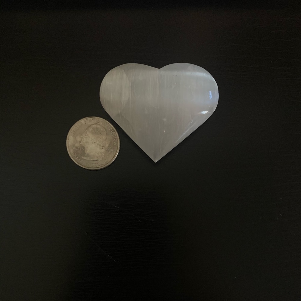 Selenite heart